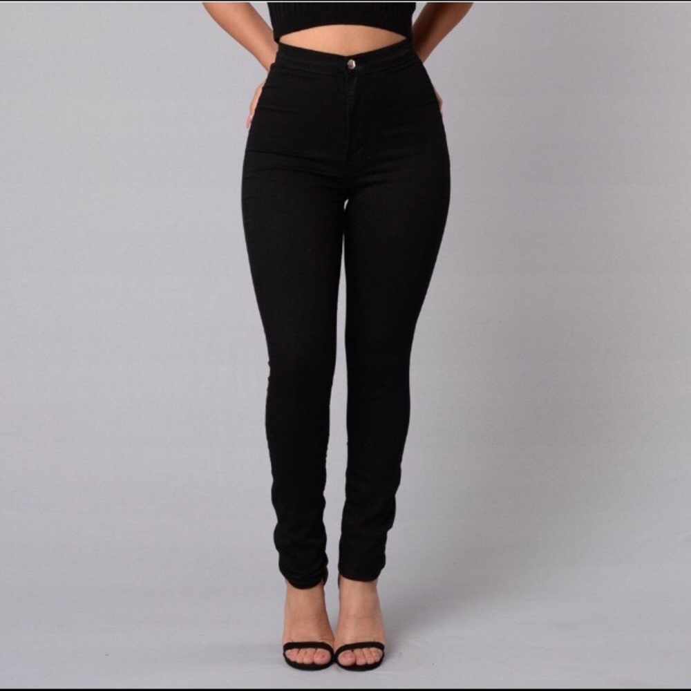 🚫SOLD🚫NWT Fashion Nova Ultra High Waist Skinnies